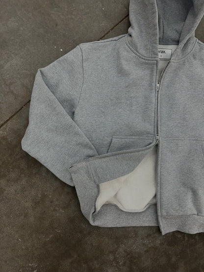 Grey Zip-up