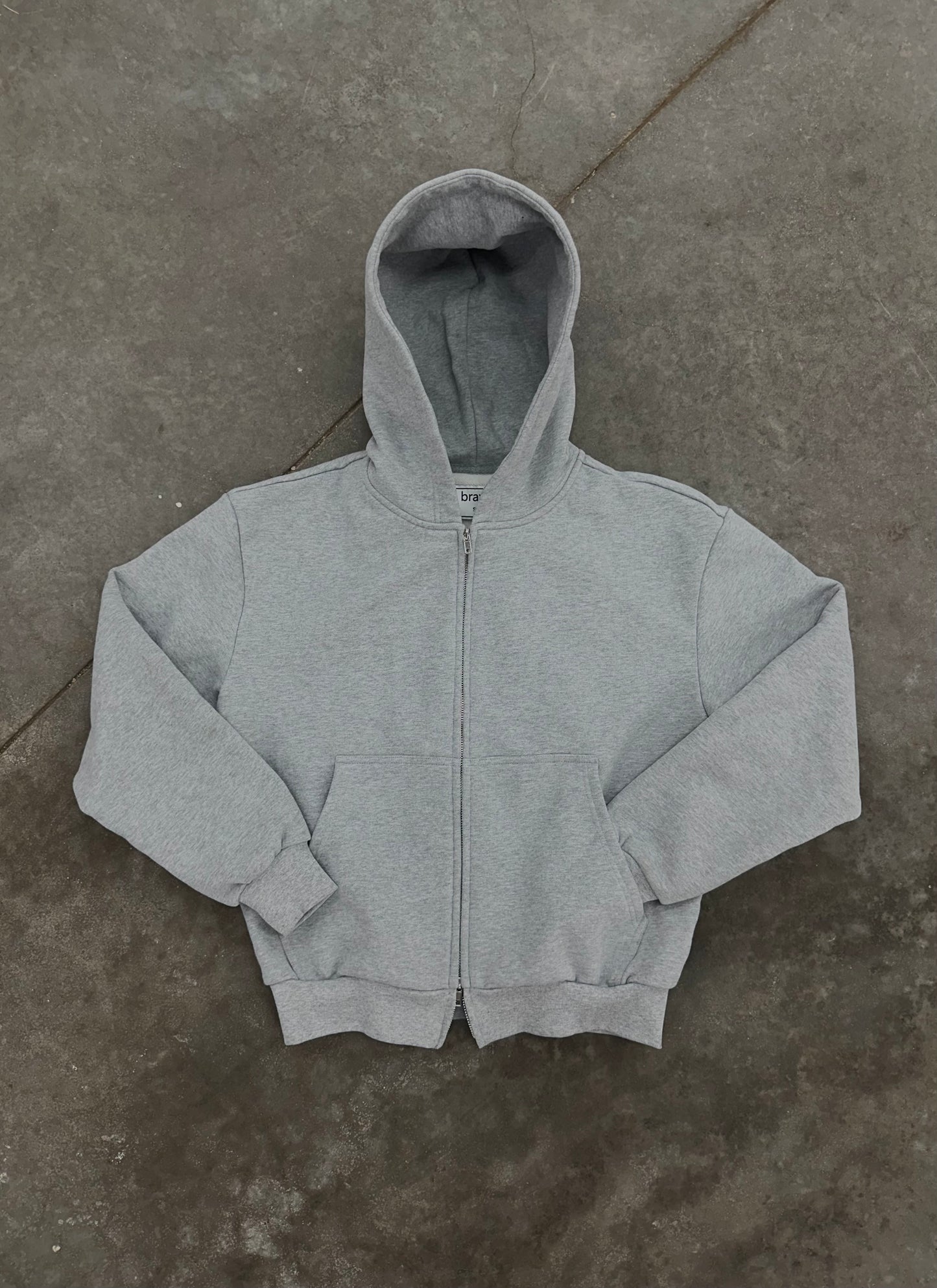 Grey Zip-up