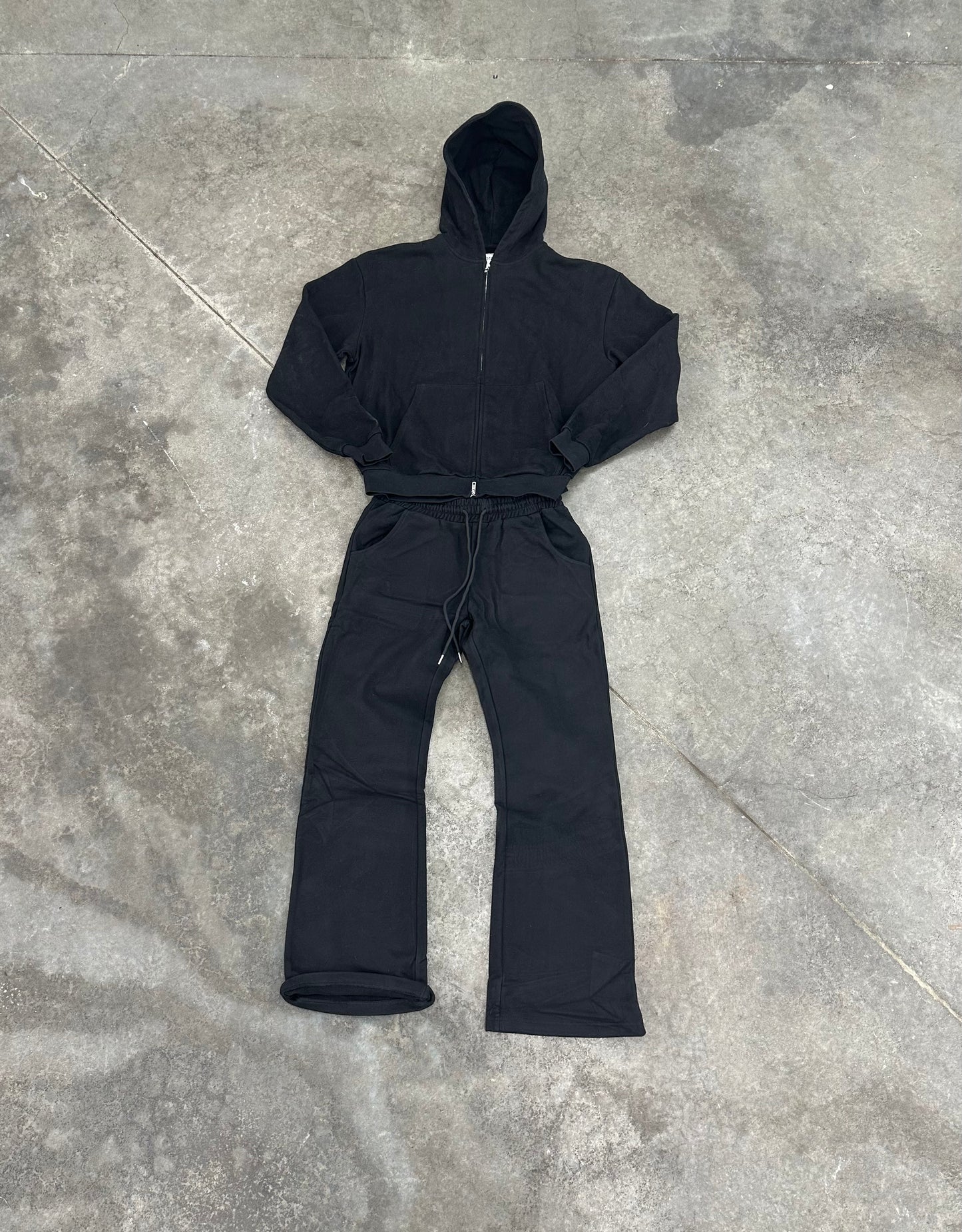 Black Top and Bottom Set